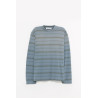 OUR LEGACY SPRAY FADE GHOST STRIPE BOX LONGSLEEVE T SHIRT